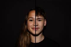 Half gezicht
